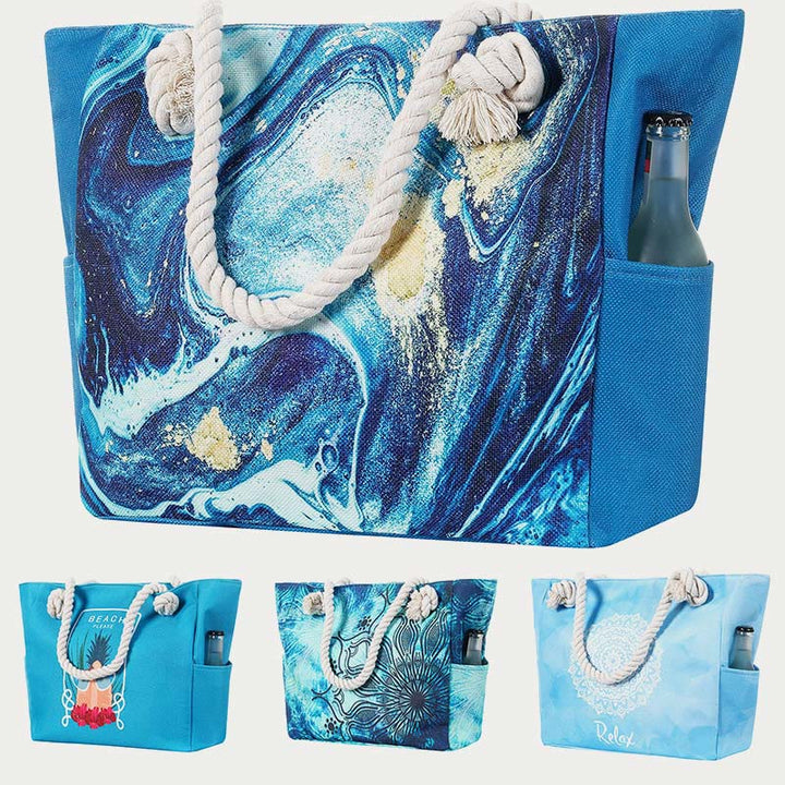 Tote For Daily Use Beach Travel Multi Function Canvas Bag
