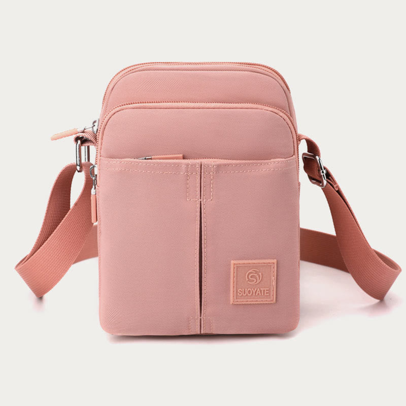 Small Crossbody Bag Adjustable Wide Strap Water Resistant Trendy Purse
