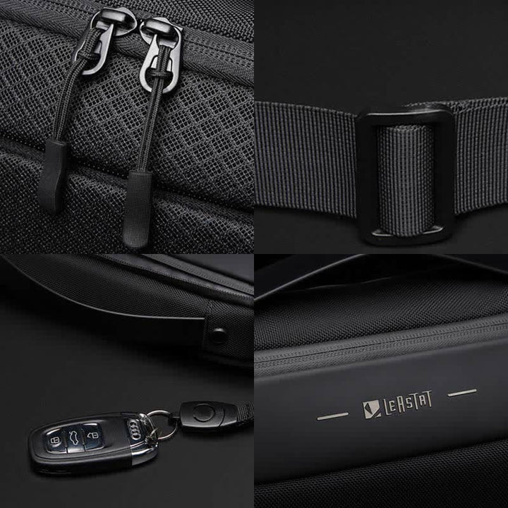 Waterproof Small Messenger Bag for Men Casual Business Shoulder Bag