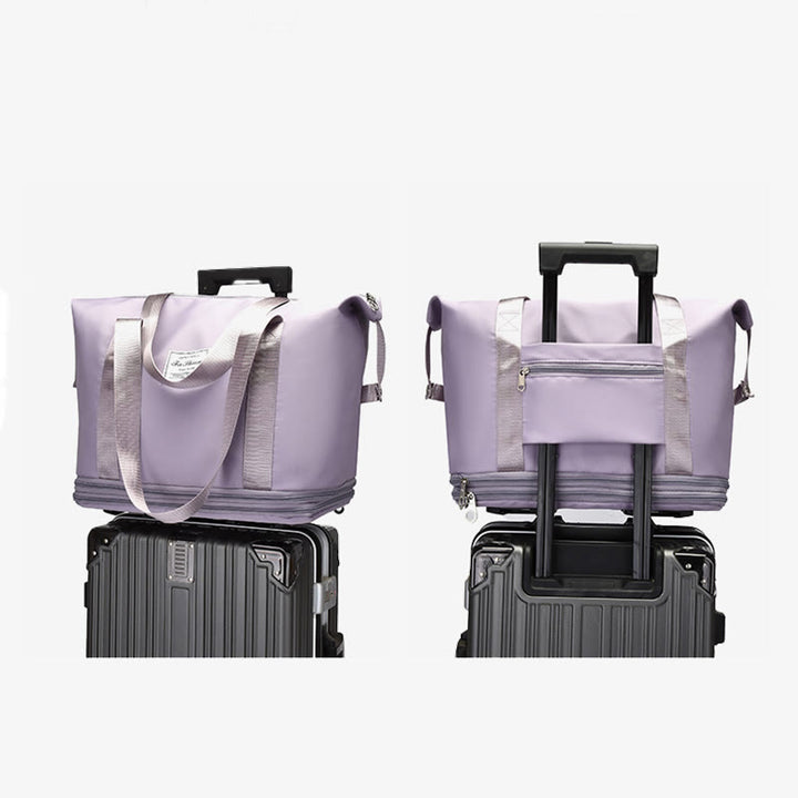 Large Short Trip Travel Bag Women Convenient Collapsible Duffel Bag