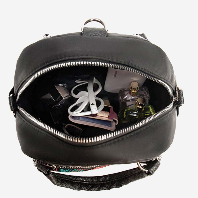 Multi-Carry Folk-Custom Bohemian Backpack