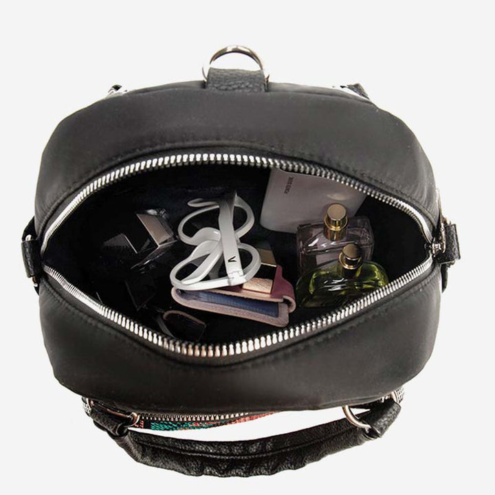 Multi-Carry Folk-Custom Bohemian Backpack