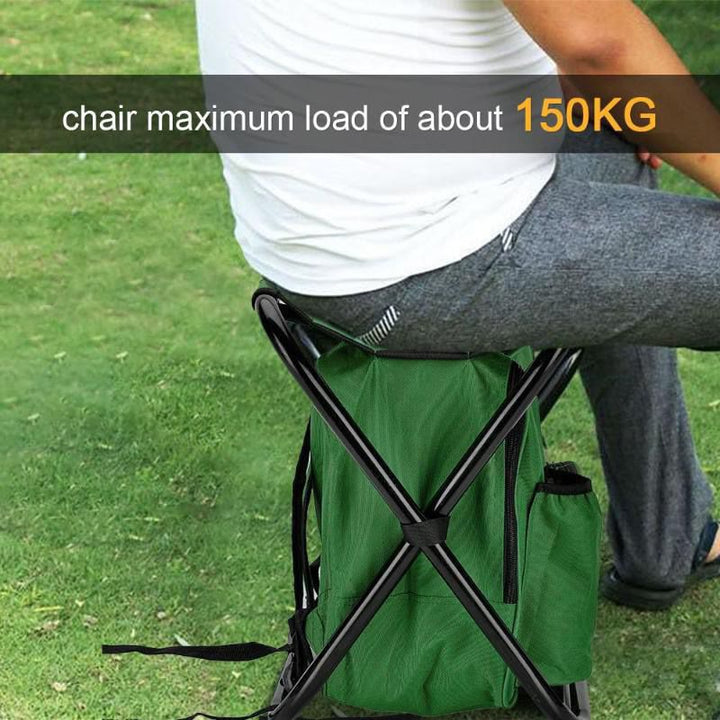 Cooler Bag For Outdoor Camping Multiple Function Foldable Beach Chair