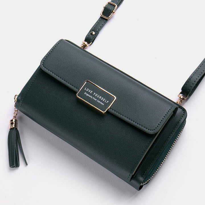 High Capacity Multi-Slot Crossbody Phone Bag