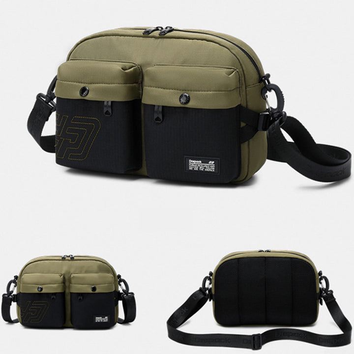 Messenger Bag for Men Streetwear Medium Satchel Bag for School Work