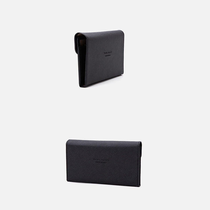 RFID Passport Holder For Travel Ultra Thin Multifunctional Document Bag