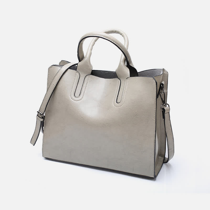 Business Tote Bag for Women Work Bag Casual Leather Handbag
