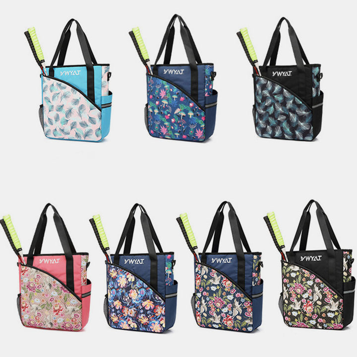 Tennis Shoulder Tote for Women Men Badminton Sling Bag Laptop Handbag