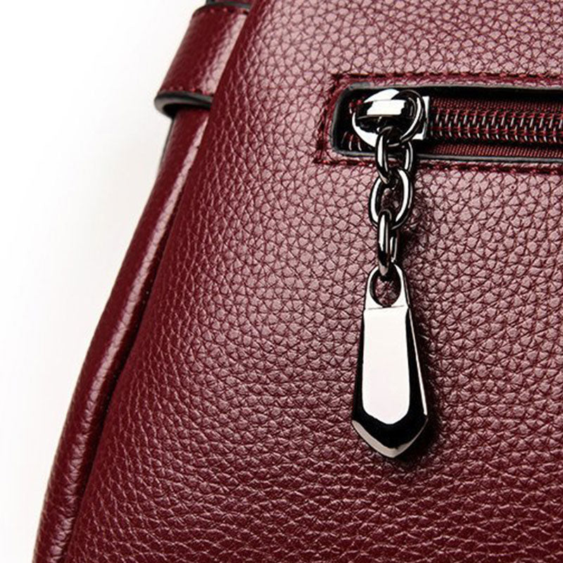 Genuine Leather Crossbody Purse for Women Small Tassel Crossover Shoulder Bag - image 16