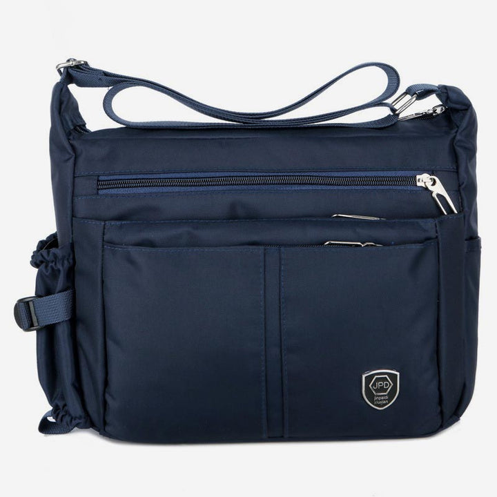 Lightweight Multi-Pocket Nylon Crossbody Bag Men's Casual Messenger Bag