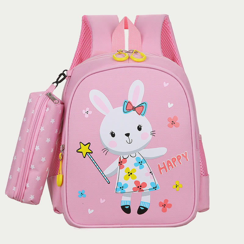 Backpack For Kids Cartoon Printing Cute Unicorn Kindergarten Schoolbag