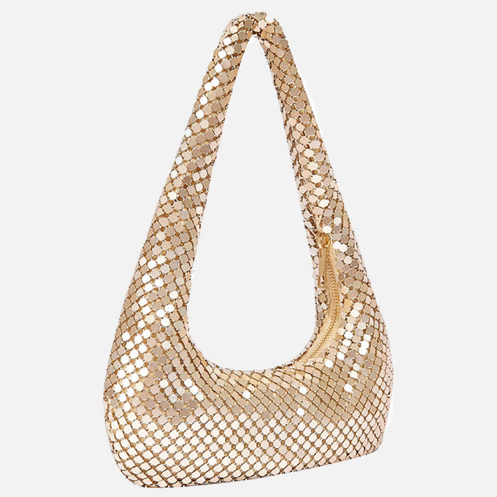 Evening Bag For Women Metal Bling Sparkly Party Purse Handbag