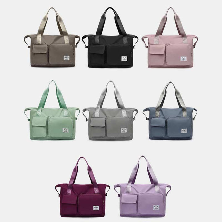 Large Capacity Portable Duffel Bag for Women Men Foldable Travel Handbag