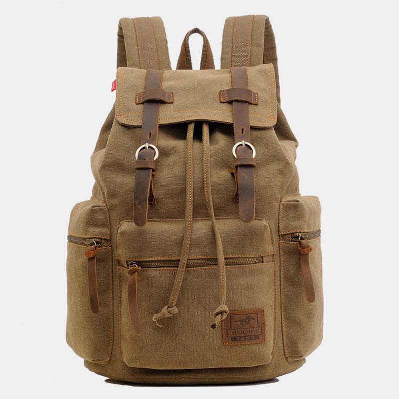 High Capacity Canvas Vintage Backpack