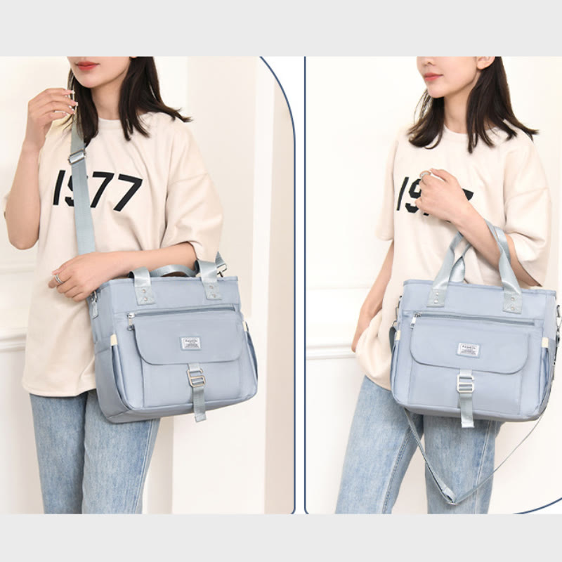 Tote For Outdoor Picnic Portable Multifunctional Waterproof Nylon Lunch Bag - image 5