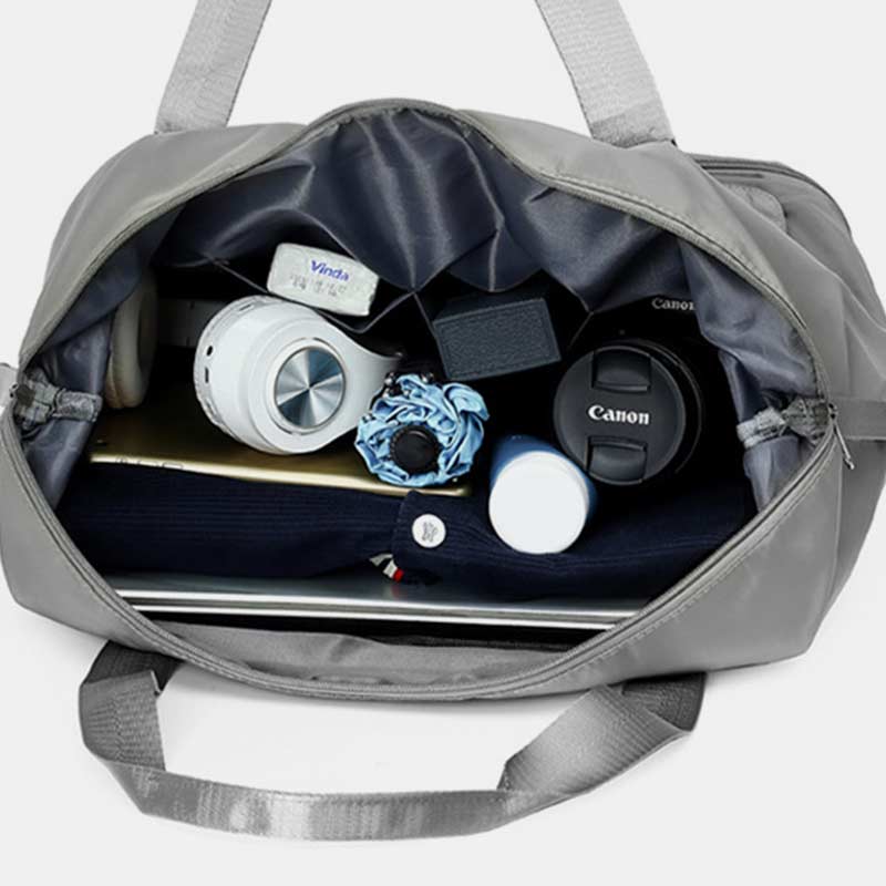 Large Capacity Portable Duffel Bag for Women Men Foldable Travel Handbag