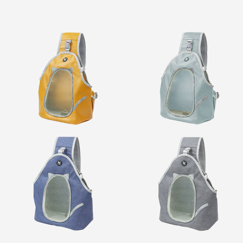 Comfortable Sturdy Reflective Sling Bag For Small Pet Cat Dog - image 14