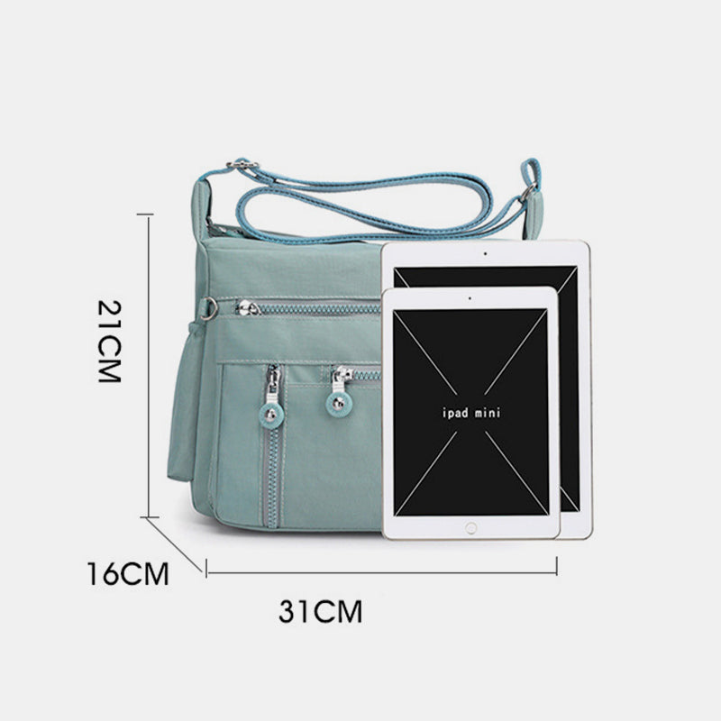 Large Capacity Multi-Pocket Waterproof Lightweight Casual Crossbody Bag - image 11