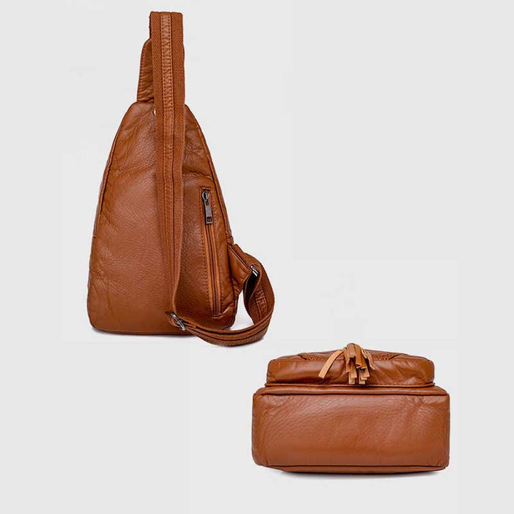 Vintage Large Capacity Sling Bag
