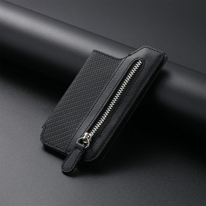 Wallet For Phone Creative Stick Clamshell Style Back Card Holder