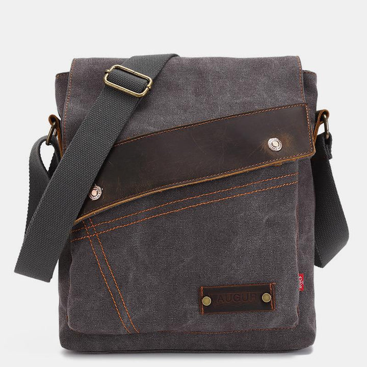 Large Capacity Retro Canvas Crossbody Bag