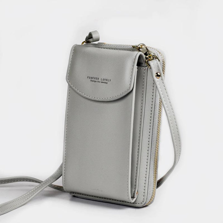 Multi-Pocket Large Capacity Solid Phone Bag