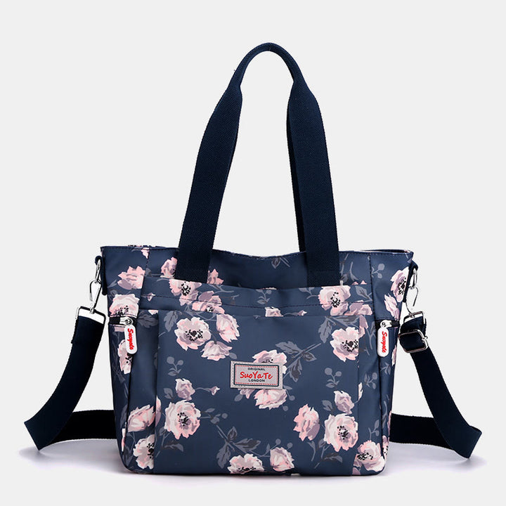 Women Lightweight Waterproof Handbag Multi-Pocket Crossbody Shoulder Bag Purses