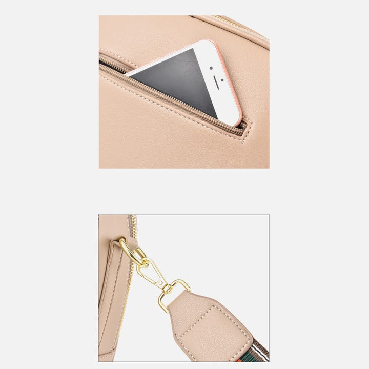 Vegan Leather Purse For Women Classic Top-Handle Bag