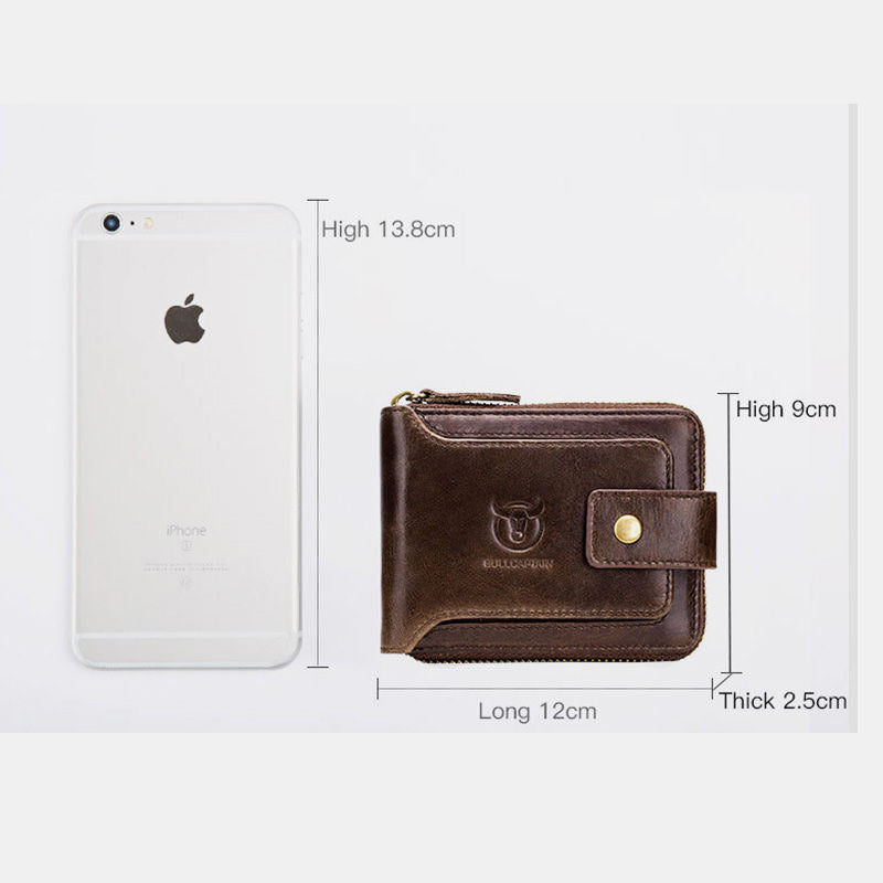 RFID Leather Multifunctional Wallet