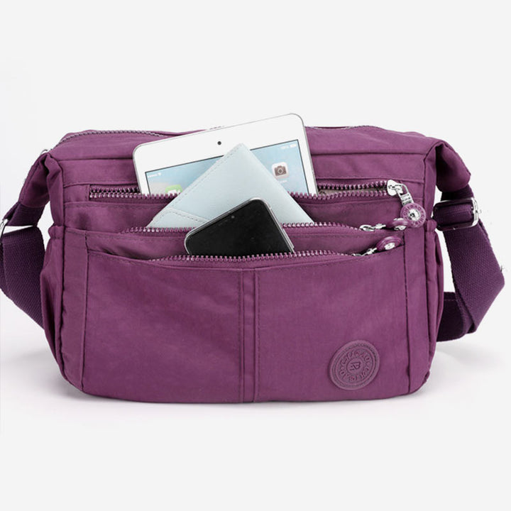 Multi-Pocket Large Capacity Waterproof Casual Crossbody Bag Shoulder Bag