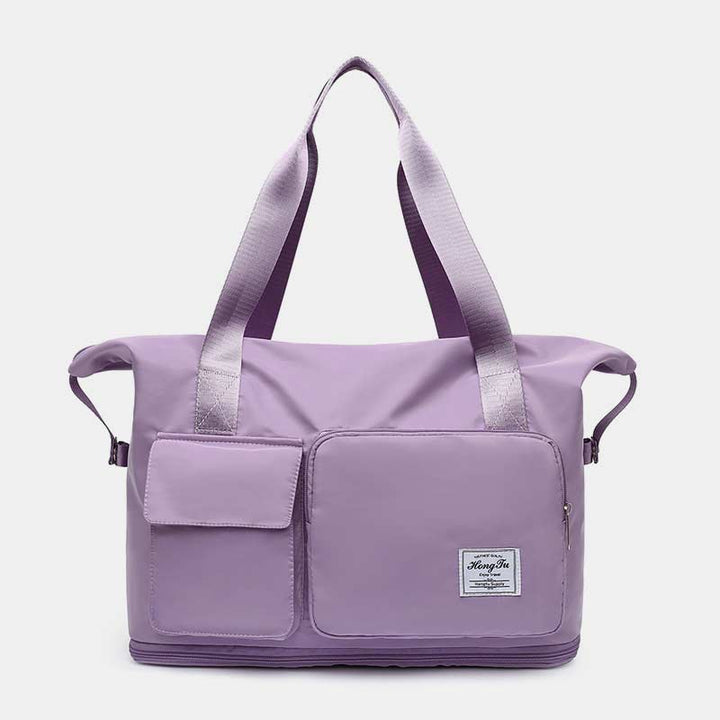 Large Capacity Portable Duffel Bag for Women Men Foldable Travel Handbag