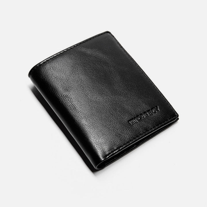 Wallet for Men PU Leather Slim Bifold Wallet Credit Card Holder