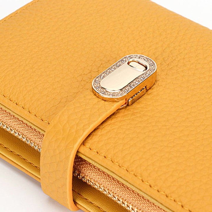 Wallet for Women Minimalist Multi-Slot Credit Card Holder Shopping Purse