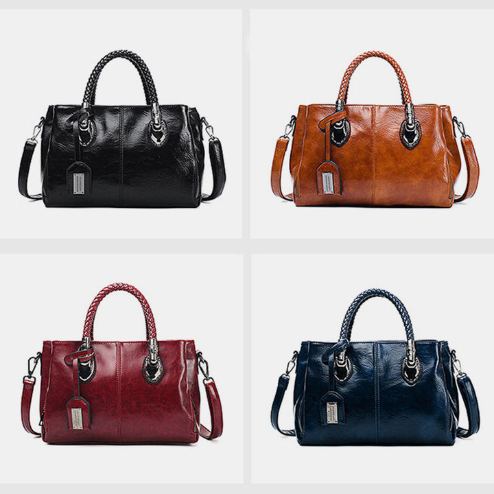Classical Retro Multi-Pocket Handbag