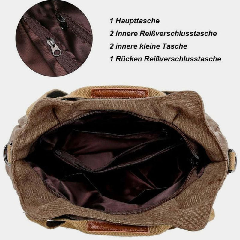 Canvas Shoulder Large Capacity Messenger Bag