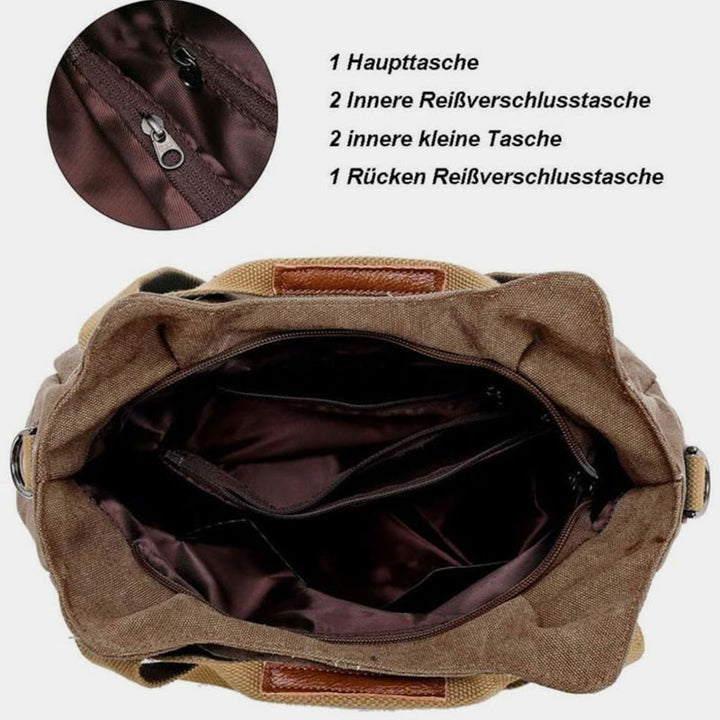 Canvas Shoulder Large Capacity Messenger Bag