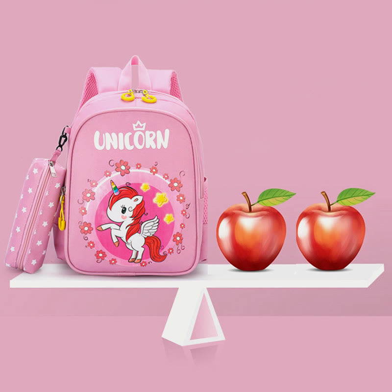 Backpack For Kids Cartoon Printing Cute Unicorn Kindergarten Schoolbag
