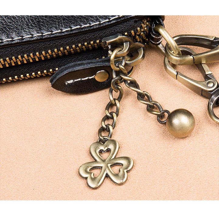 Multi-pocket Leather Clutch Bag Women's Crossbody Bag Phone Bag Mini Purse