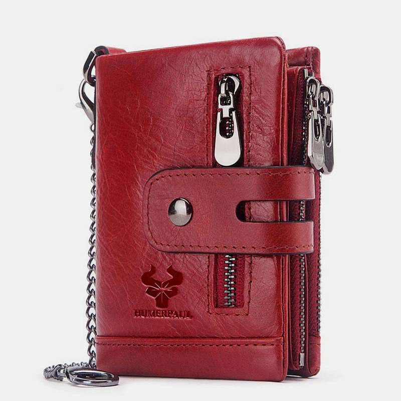 RFID Multifunctional Large Capacity Genuine Leather Wallet  - image 13