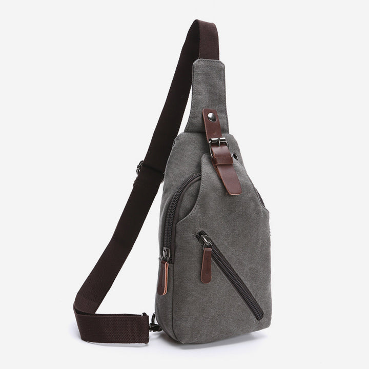 Multifunctional Vintage Canvas Sling Bag