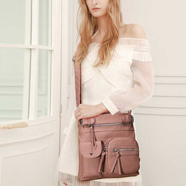 Large-Capacity Waterproof Crossbody Bag - image 9