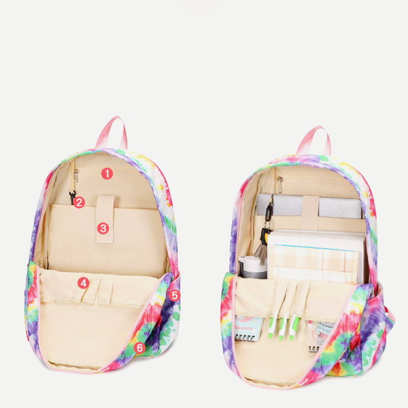 School Backpack for Girls Women Laptop College Bookbag with Lunch Bag Pen Case