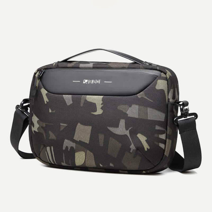 Waterproof Small Messenger Bag for Men Casual Business Shoulder Bag