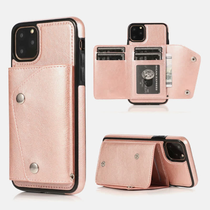 Multifunctional Wallet Case Phone Case for iPhone
