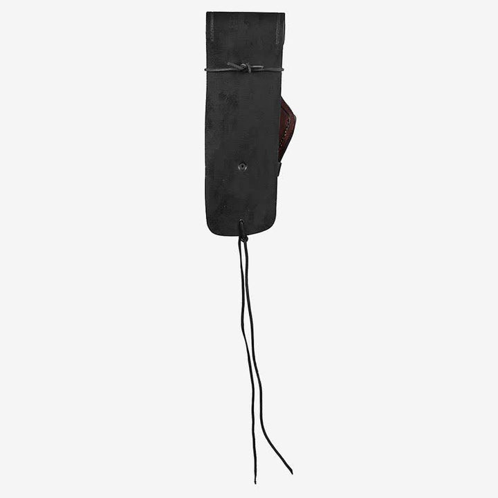 Retro Universal Leather Holster Medieval Cowboy Holster with Belt Loop