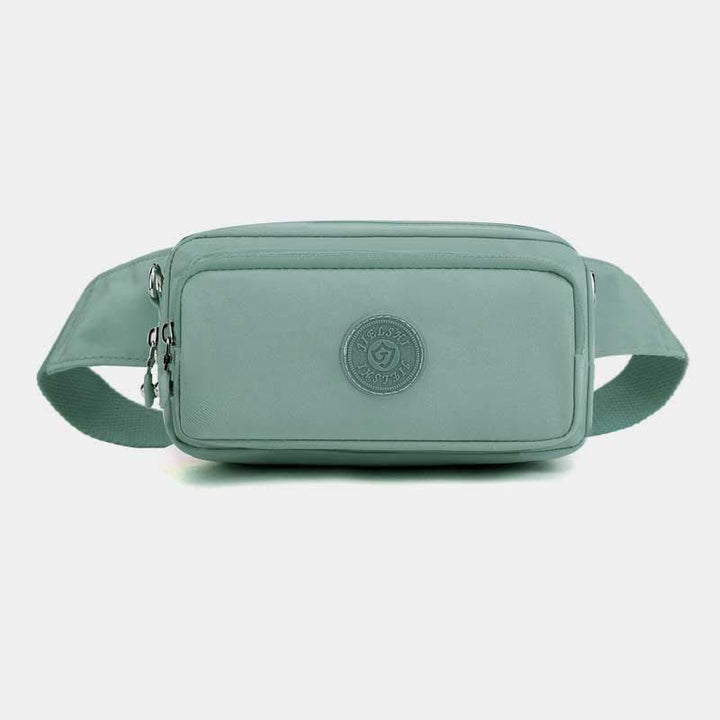 Lightweight Waterproof Waist Bag for Women with Crossbody Strap