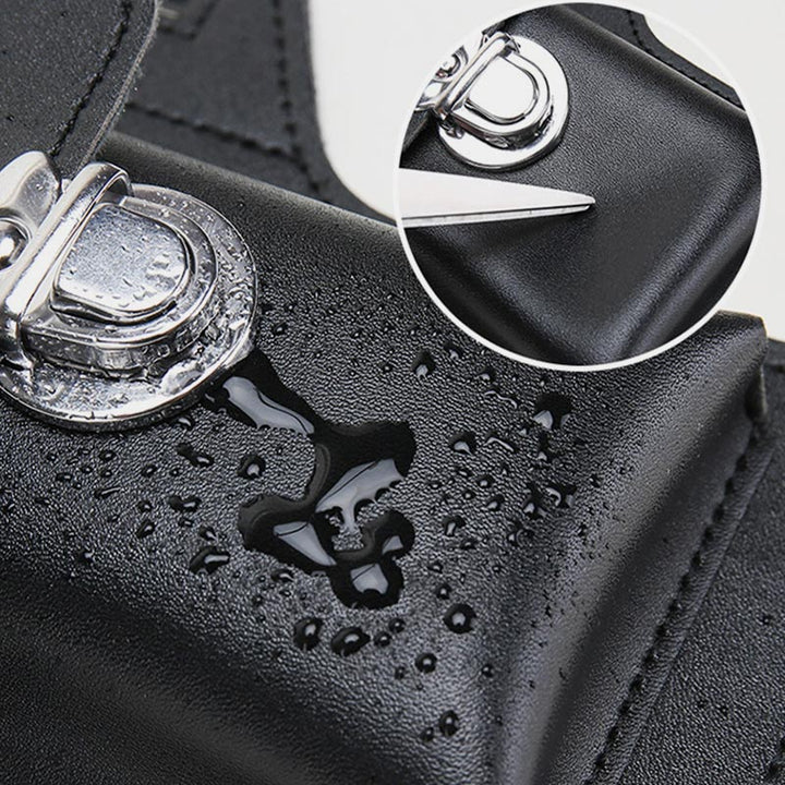 Leather Phone Pouch for Belt Universal Smartphone Holster Waist Bag
