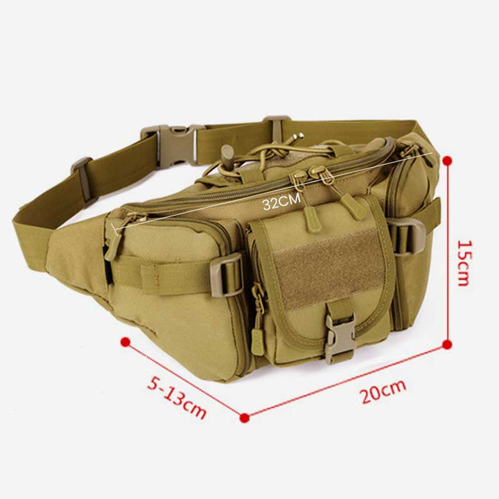 Waterproof Large Capacity Tactical Travel Waist Bag