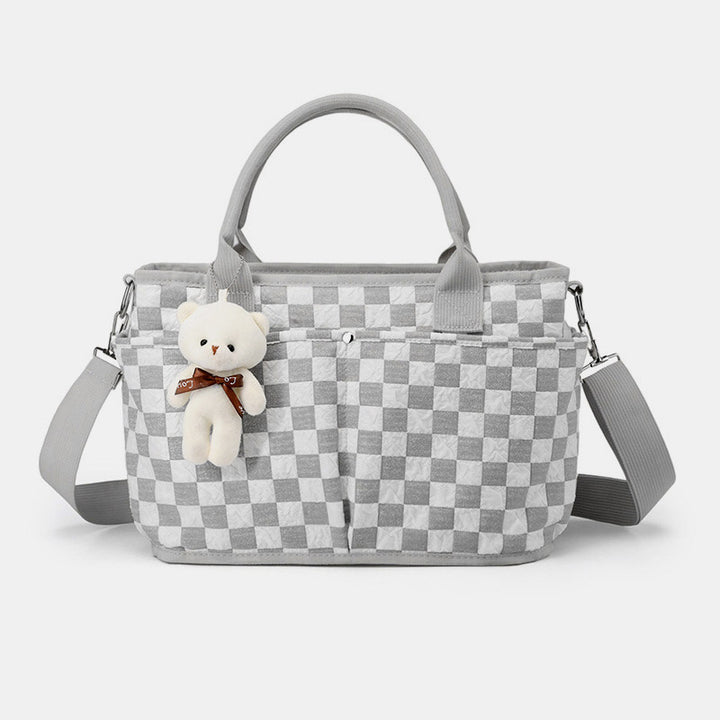 Diaper Tote Bag Mommy Bag for Hospital Maternity Baby with Stroller Straps