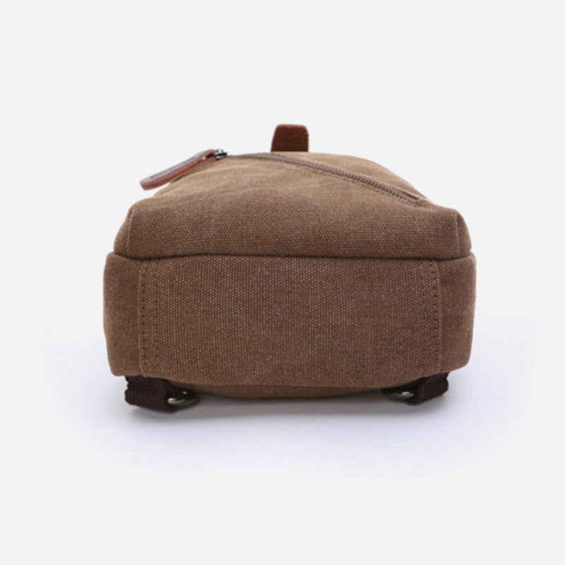 Multifunctional Vintage Canvas Sling Bag